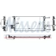NISSENS 607221 - Radiateur, refroidissement du moteur