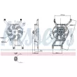 NISSENS 850280 - Ventilateur, refroidissement du moteur