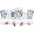 NISSENS 891101 - Compresseur, climatisation