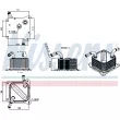 NISSENS 91613 - Radiateur d'huile de boîte automatique