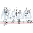 NISSENS 93550 - Turbocompresseur, suralimentation