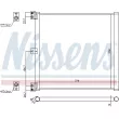 NISSENS 940703 - Condenseur, climatisation