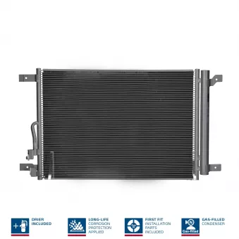 Condenseur, climatisation NISSENS 940974 pour HYUNDAI GRANDEUR 1.0 eTSI - 110cv