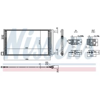 Condenseur, climatisation NISSENS 941386