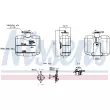 NISSENS 996424 - Vase d'expansion, liquide de refroidissement