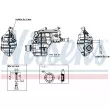 NISSENS 996462 - Vase d'expansion, liquide de refroidissement