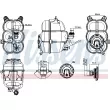 NISSENS 996474 - Vase d'expansion, liquide de refroidissement