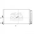 MEAT & DORIA 991000 - Condenseur, climatisation