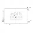 MEAT & DORIA 991038 - Condenseur, climatisation