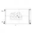 MEAT & DORIA 991057 - Condenseur, climatisation