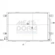 MEAT & DORIA 991060 - Condenseur, climatisation