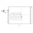MEAT & DORIA 991109 - Condenseur, climatisation