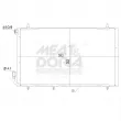 MEAT & DORIA 991172 - Condenseur, climatisation