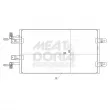 Condenseur, climatisation MEAT & DORIA [991177]