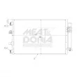 MEAT & DORIA 991178 - Condenseur, climatisation