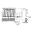 Évaporateur climatisation MEAT & DORIA [997054]