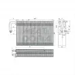 Évaporateur climatisation MEAT & DORIA [997065]