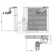 Évaporateur climatisation MEAT & DORIA [997113]