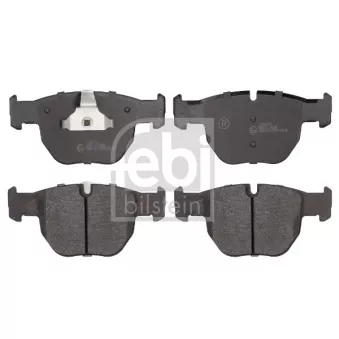 Jeu de 4 plaquettes de frein avant FEBI BILSTEIN 116121 pour BMW Série 7 740 i/iL - 286ch