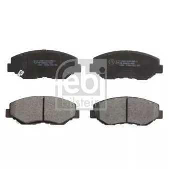 Jeu de 4 plaquettes de frein avant FEBI BILSTEIN 16552 pour HONDA CR-V 2.0 - 150cv