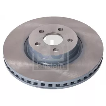 Jeu de 2 disques de frein avant FEBI BILSTEIN 184688 pour FORD TRANSIT CONNECT 1.5 EcoBlue - 101cv