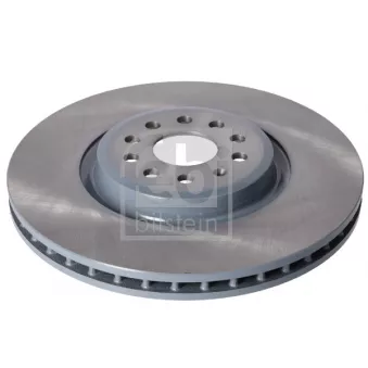 Jeu de 2 disques de frein avant FEBI BILSTEIN 186357 pour PORSCHE 911 PRO - 286cv