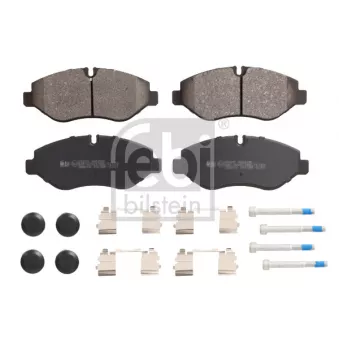 Jeu de 4 plaquettes de frein avant FEBI BILSTEIN OEM 42561355