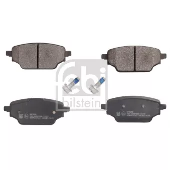 Jeu de 4 plaquettes de frein arrière FEBI BILSTEIN 193457