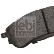 FEBI BILSTEIN 196370 - Jeu de 4 plaquettes de frein arrière