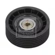 FEBI BILSTEIN 19662 - Poulie renvoi/transmission, courroie trapézoïdale à nervures