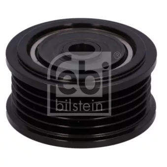 Poulie renvoi/transmission, courroie trapézoïdale à nervures FEBI BILSTEIN 197205