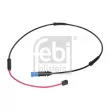 FEBI BILSTEIN 197400 - Contact d'avertissement, usure des plaquettes de frein avant