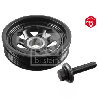 Poulie, vilebrequin FEBI BILSTEIN 198118 pour AUDI A6 2,0 EcoBlue - 150cv