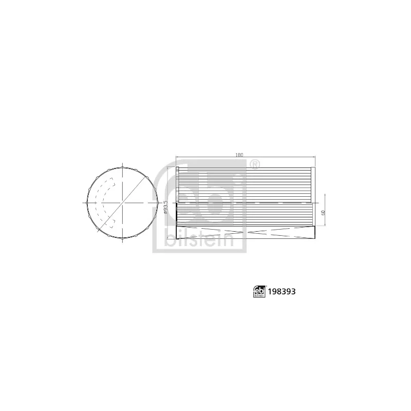 Filtre à air FEBI BILSTEIN 198393 - Visuel 2