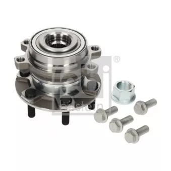 Kit de roulements de roue avant FEBI BILSTEIN 198471 pour MITSUBISHI GALANT 2.3 dCi 4x4 - 163cv