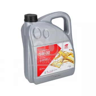 Huile moteur 5W-30 C3 - 5L FEBI BILSTEIN OEM 5W30LonglifePlus