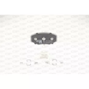 OPEN PARTS BPA0011.40 - Jeu de 4 plaquettes de frein avant