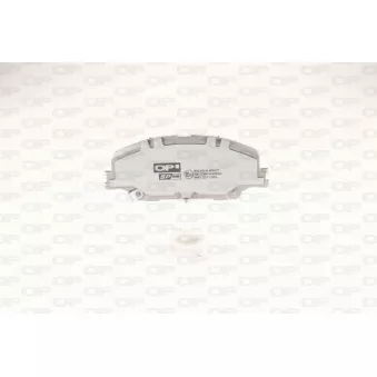 Jeu de 4 plaquettes de frein avant OPEN PARTS BPA1975.04