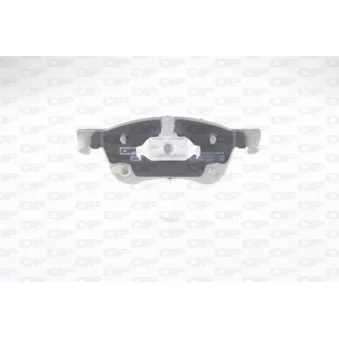 OPEN PARTS BPA1986.02 - Jeu de 4 plaquettes de frein avant