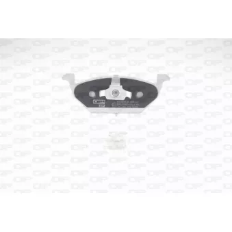 Jeu de 4 plaquettes de frein avant OPEN PARTS OEM 1j0698151c