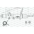 OPEN PARTS SAB8719.31 - Amortisseur avant gauche