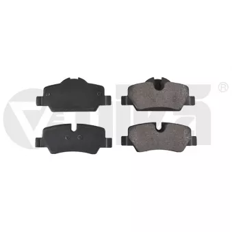 VIKA 61106501 - Jeu de 4 plaquettes de frein avant