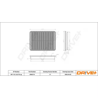 Filtre à air Dr!ve+ OEM 281132W100