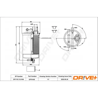 Filtre à carburant Dr!ve+ OEM 057127401C