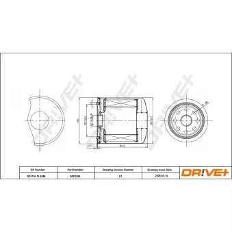 Filtre à carburant Dr!ve+ OEM 16403T6500