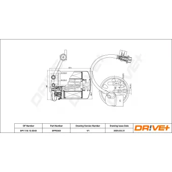 Filtre à carburant Dr!ve+ OEM 6510903052