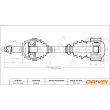 Arbre de transmission Dr!ve+ [DP2110.10.0002]
