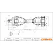 Dr!ve+ DP2110.10.0033 - Arbre de transmission