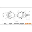 Arbre de transmission Dr!ve+ [DP2110.10.0402]