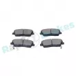 RAP BRAKES R-P1677 - Jeu de 4 plaquettes de frein avant